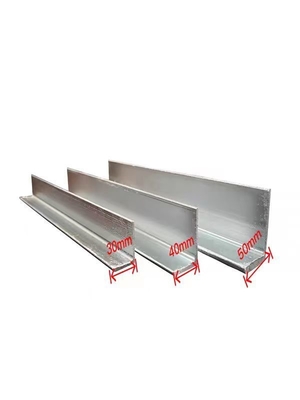 Tolérance ± 1% acier à faible teneur en carbone non allié acier d'angle pour structures de bâtiments 63*6mm