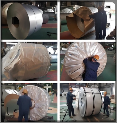 Requirement personnalisé Z150 Z100 Z80 revêtement PPGI bobines d'acier pour le traitement des stocks