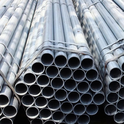DN15mm-DN250mm Forme de section ronde Pipe galvanisée anticorrosion pour structure en acier