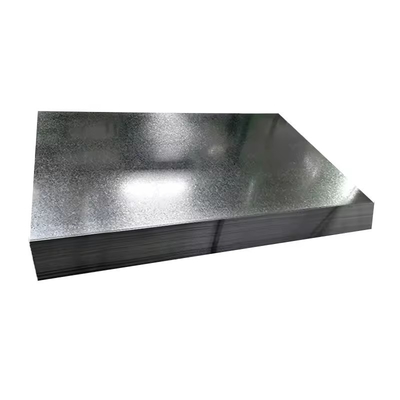 Plaque d'acier galvanisé laminée à chaud de 1250 mm de largeur 2,5 mm pour un projet de construction sur mesure