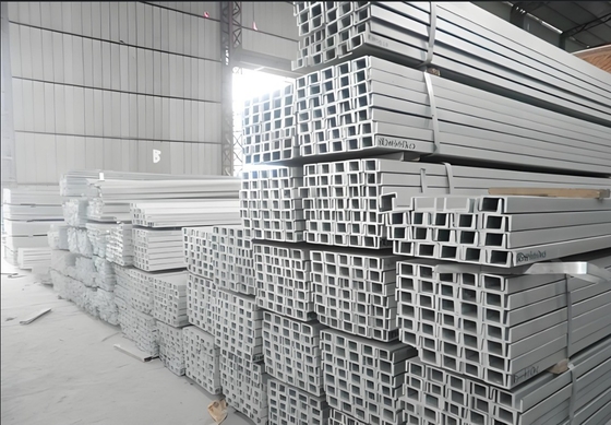 80x40 100x50 acier galvanisé de type C pour cadre par mètre et tableau de poids