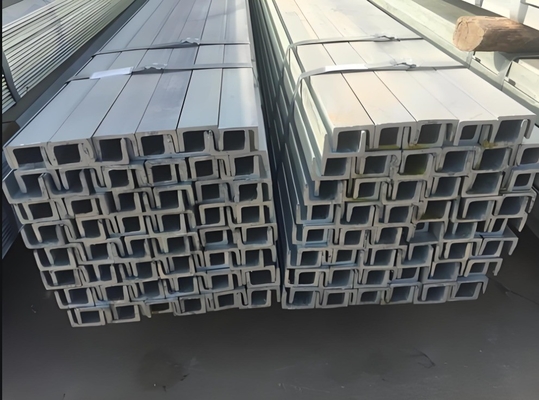 UPN de qualité laminée à chaud 80x45x6 Barre de canal facturation par poids réel 6 m de longueur
