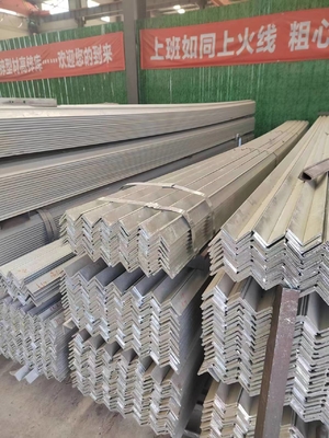 Faisceau L en acier au carbone galvanisé à chaud sur mesure pour la construction, la construction navale ou les voitures