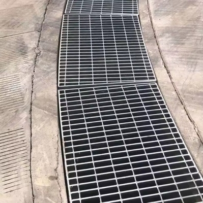 Plancher de grille en acier galvanisé pour plateforme de passerelle
