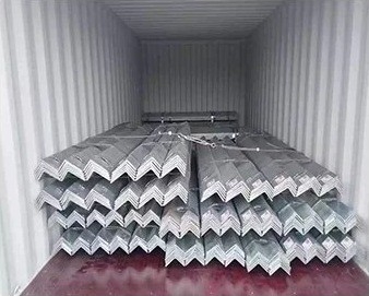 Décoiling acier à faible teneur en carbone acier d'angle pour les structures de bâtiments Facture du poids réel