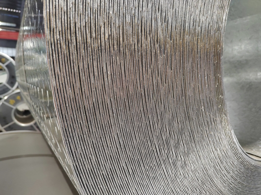Coil de motifs en relief de fleurs pré-enduites d'argent pour une structure d'arche modulaire