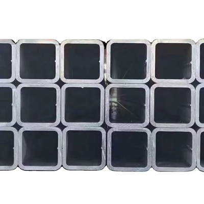 Service de coupe Pipe rectangulaire galvanisée sur mesure avec une tolérance de ± 1%