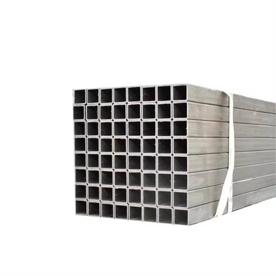 Service de coupe Pipe rectangulaire galvanisée sur mesure avec une tolérance de ± 1%