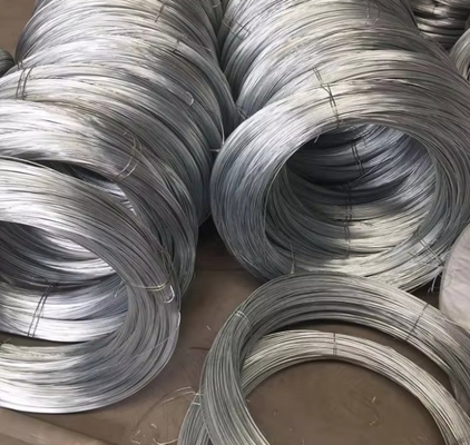 Service de soudage et tolérance de ± 1% pour le fil de bobine galvanisé à chaud de 6 mm à 12 mm