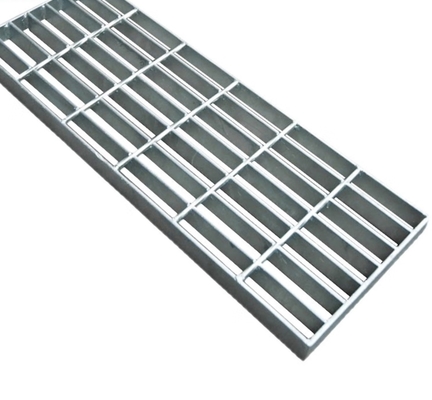 Couverture de grille d'acier galvanisé pour plancher de plate-forme offshore avec une hauteur de 50 mm de barre transversale
