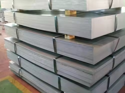 7.75/9.75/11.75*1500mm tôle d'acier galvanisé Taille personnalisée expédiée dans le monde entier avec Skin Pass