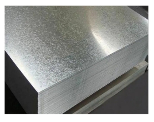 Plaque d'acier galvanisé à base de laminage à chaud pour la construction Taille personnalisable 5,75*1250mm