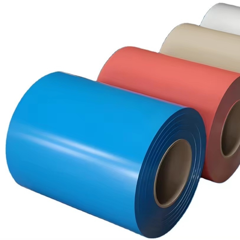 Plaque d'acier revêtue de couleur de qualité PPGI enroulée en acier galvanisé prépeint Z81-Z120 revêtement