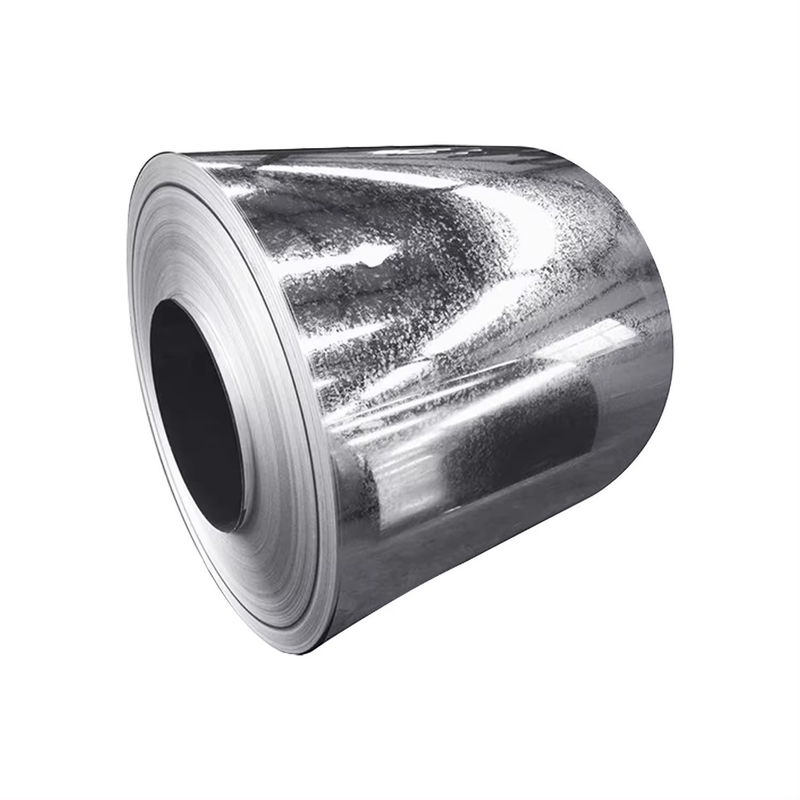 L'acier au carbone galvanisé en bande/en tôle à travers la peau Oui Dureté moyenne Coil laminé à froid à chaud