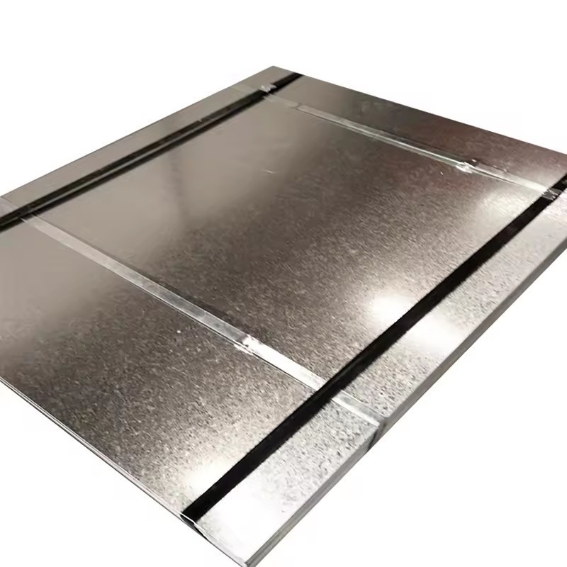 Plaque d'acier galvanisé laminée à chaud de 1250 mm de largeur 2,5 mm pour un projet de construction sur mesure