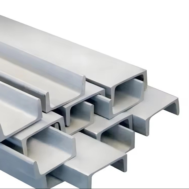 U-canal en acier laminé à chaud non perforé C8 C10 C12 C16 pour support structurel
