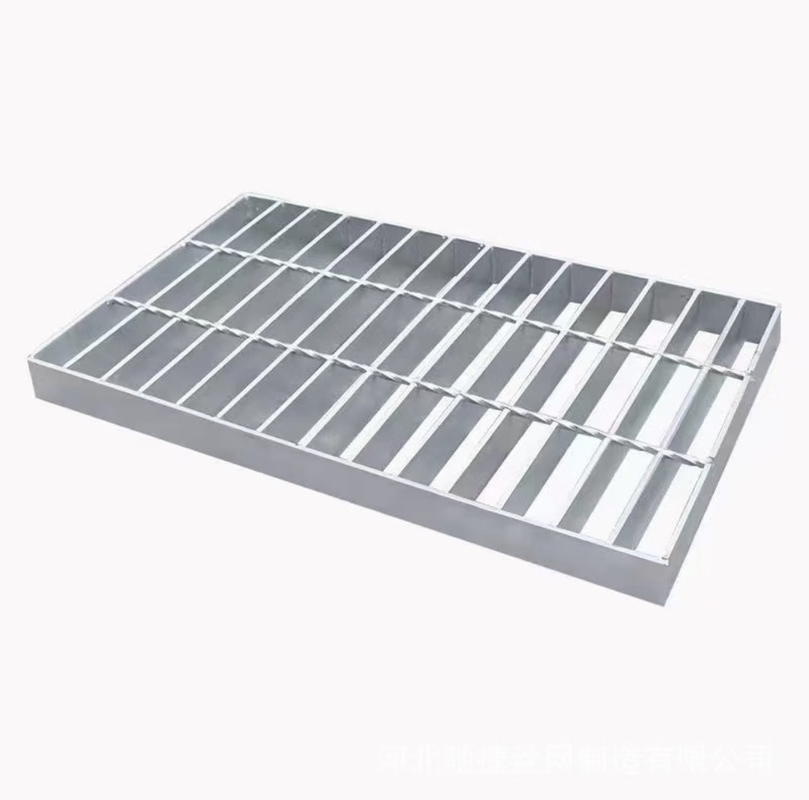 Plancher de grille en acier galvanisé pour plateforme de passerelle