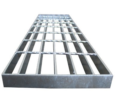Grille en acier galvanisé certifié ISO9001 pour plateforme de maintenance en couleur argentée